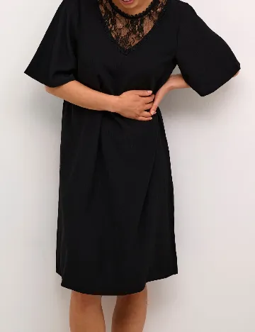 Rochie scurta Kaffe, negru