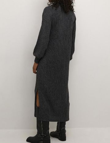 Rochie medie Kaffe, gri inchis