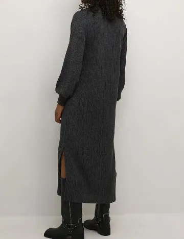 Rochie medie Kaffe, gri inchis