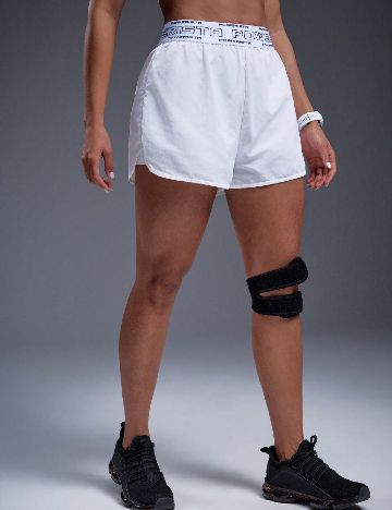 Pantaloni scurti SHEIN, alb