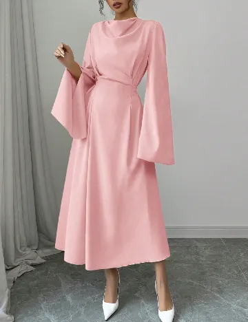 Rochie lunga SHEIN, roz