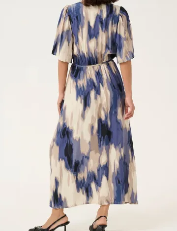 Rochie lunga Kaffe, mix culori