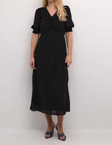 Rochie medie Kaffe, negru