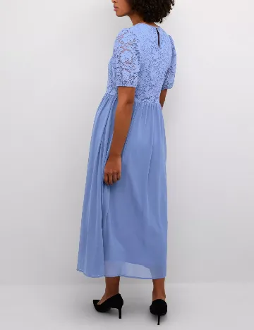 Rochie lunga Kaffe, albastru