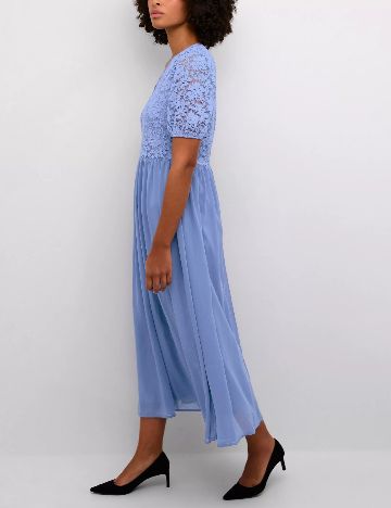Rochie lunga Kaffe, albastru