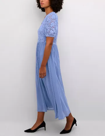 Rochie lunga Kaffe, albastru