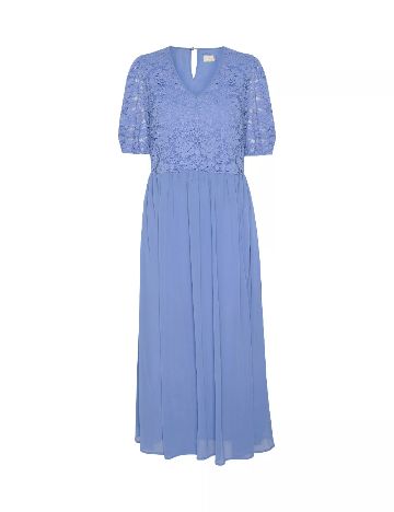 Rochie lunga Kaffe, albastru