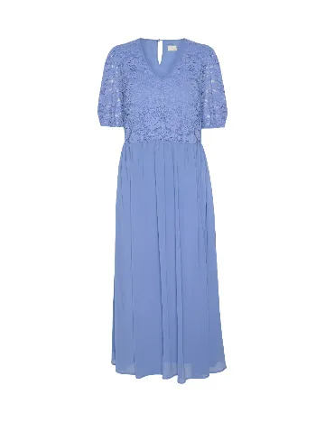 Rochie lunga Kaffe, albastru