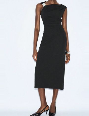 Rochie medie SHEIN, negru