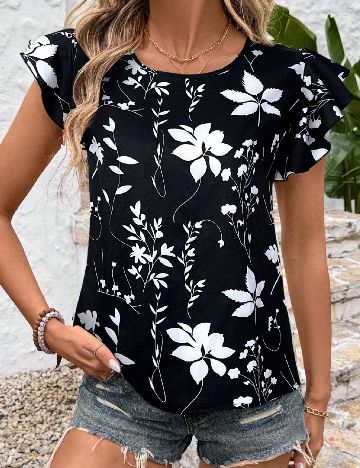 Bluza SHEIN, negru
