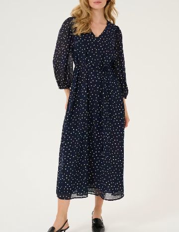 Rochie medie Kaffe, bleumarin