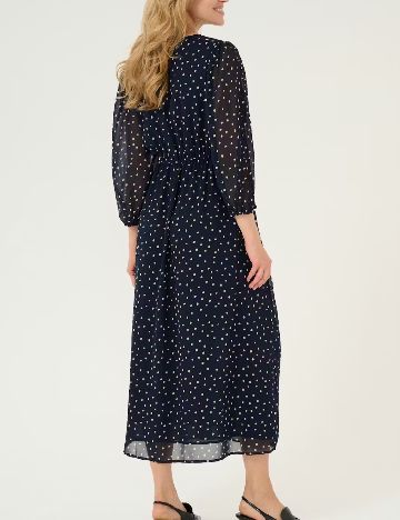 Rochie medie Kaffe, bleumarin