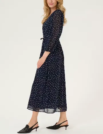 Rochie medie Kaffe, bleumarin