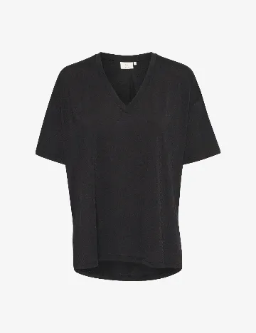 Tricou Oversize Kaffe, negru