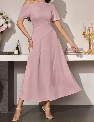 Rochie medie SHEIN, roz