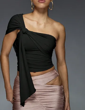 Top Missguided, negru
