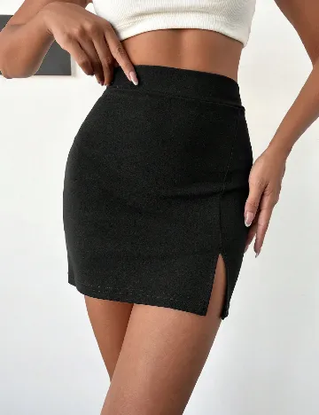 Fusta SHEIN, negru