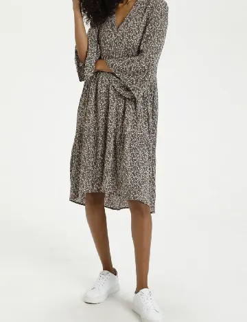 Rochie medie Kaffe, verde