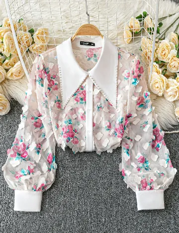 Camasa SHEIN CURVE, mix culori