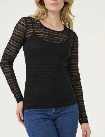 Bluza Kaffe, negru