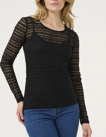 Bluza Kaffe, negru