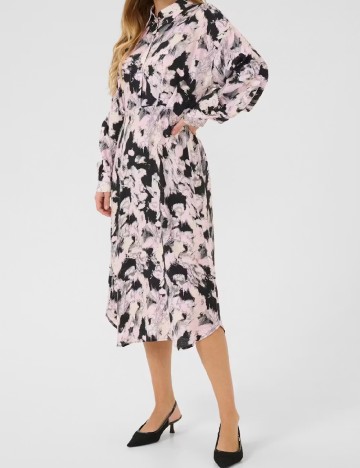 Rochie medie Kaffe, mix culori
