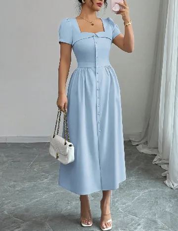 Rochie medie SHEIN, albastru