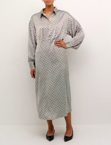 Rochie medie Kaffe, gri