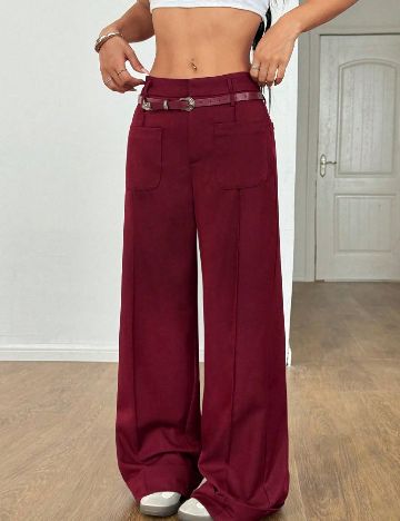 Pantaloni SHEIN, visiniu