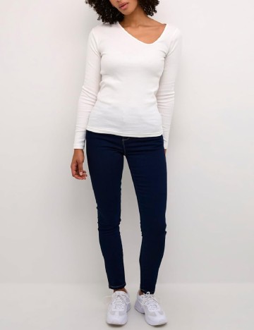 Bluza Kaffe, alb