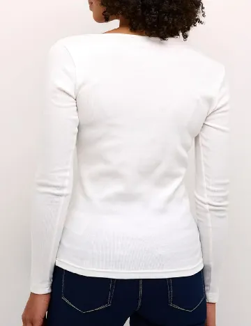 Bluza Kaffe, alb