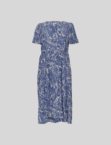 Rochie medie Kaffe, albastru