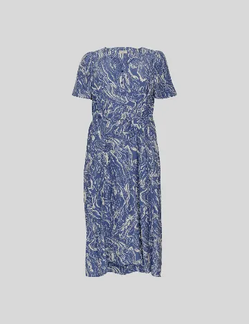 Rochie medie Kaffe, albastru