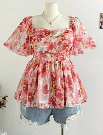 Bluza SHEIN CURVE, mix culori