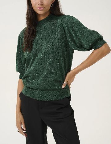 Bluza Kaffe, verde