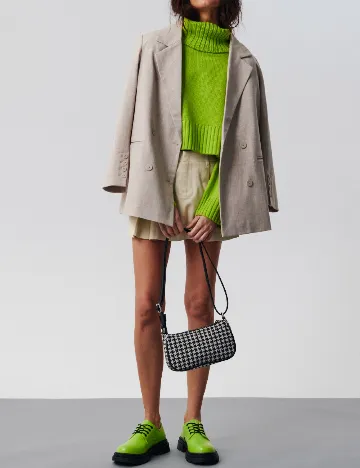 Sacou Oversize Sinsay, bej
