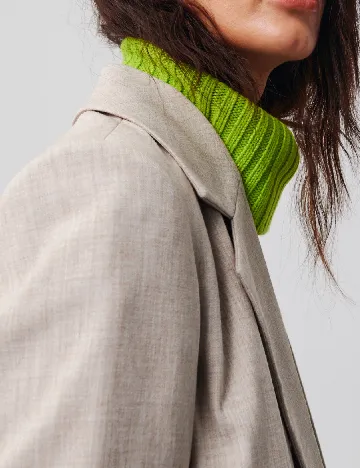 Sacou Oversize Sinsay, bej