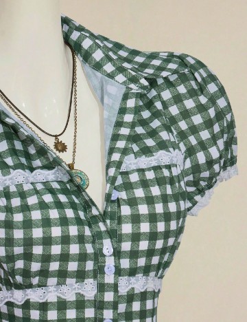 Camasa SHEIN, verde