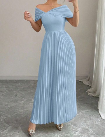 Rochie lunga SHEIN, bleu