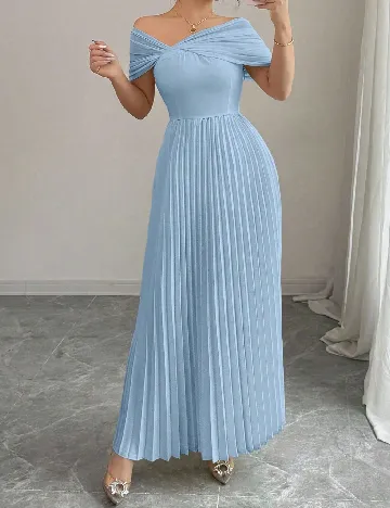 Rochie lunga SHEIN, bleu