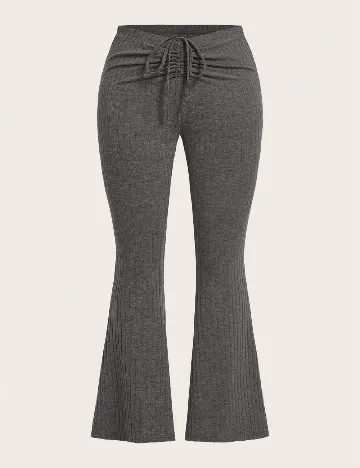 Pantaloni SHEIN CURVE, gri