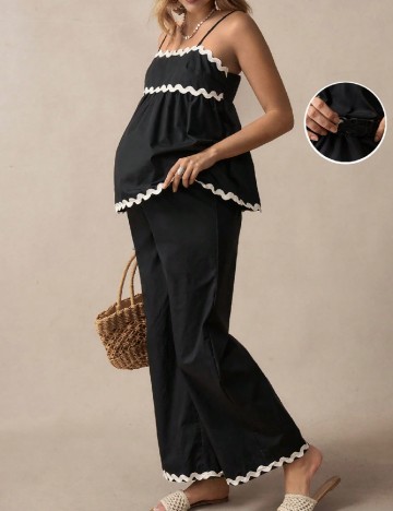 Compleu SHEIN Maternity, negru