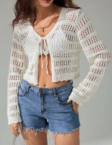 Blazer SHEIN, ecru