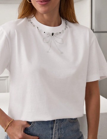 Tricou SHEIN, alb