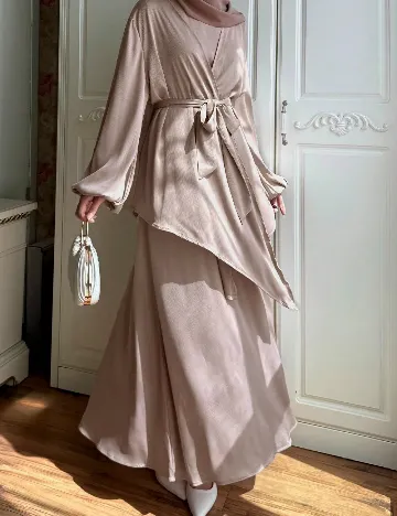 Rochie lunga SHEIN, maro