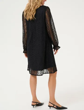 Rochie scurta Cream, negru