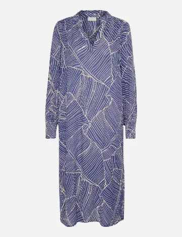 Rochie medie Kaffe, albastru