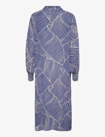 Rochie medie Kaffe, albastru