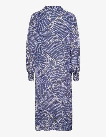 Rochie medie Kaffe, albastru
