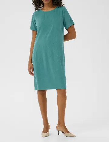 Rochie scurta Kaffe, albastru